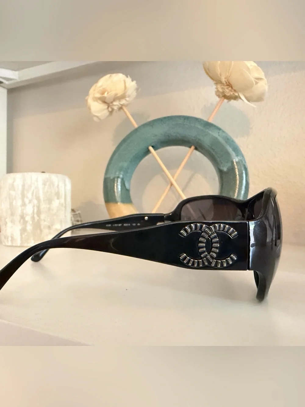 Vintage Chanel Oversized CC Sunglasses 6025 – Y2K / Late 2000s